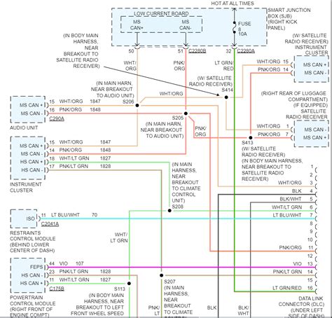 2005 mustang smart junction box diagram|2005 mustang ignition manual.